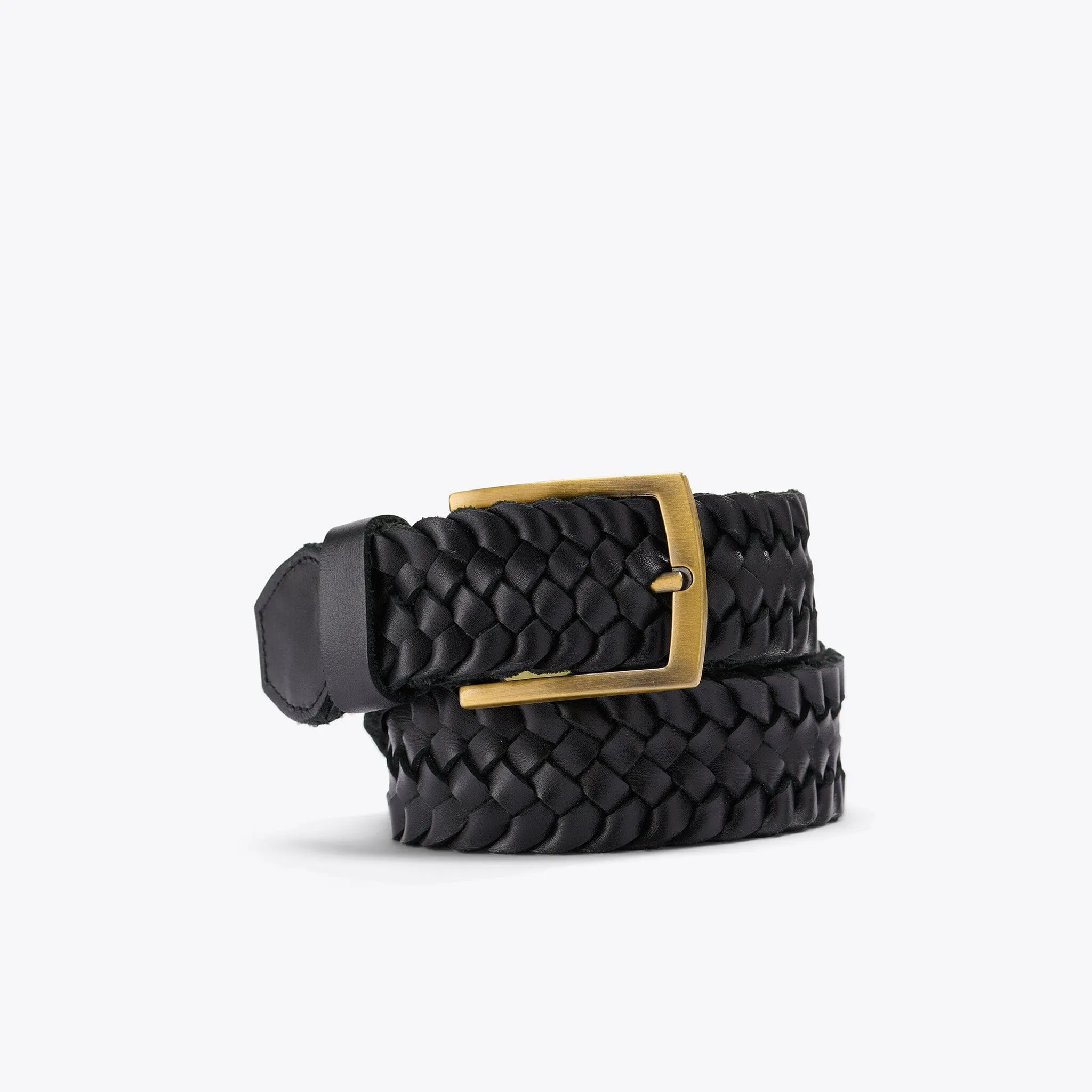 Teyo Woven Belt Black -NISOLO