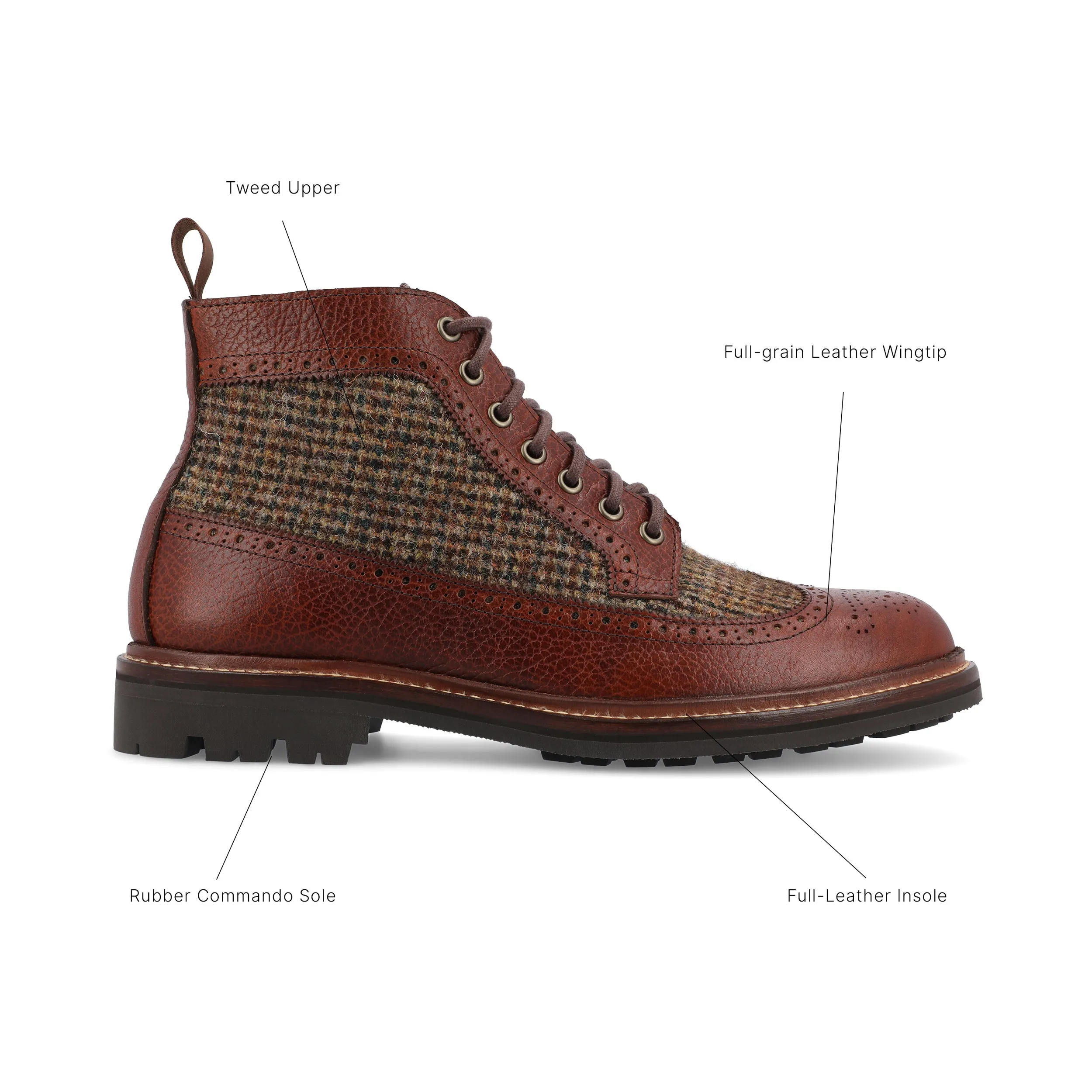 The Boston Boot in Honey