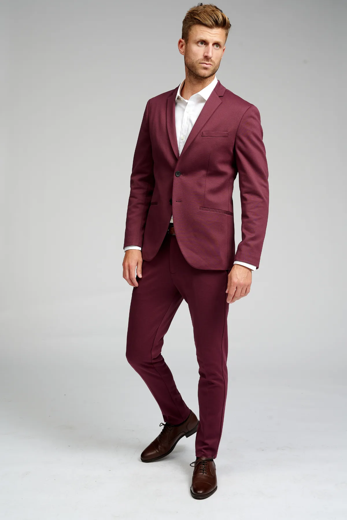 The Original Performance Suit (Burgundy) - Package Deal
