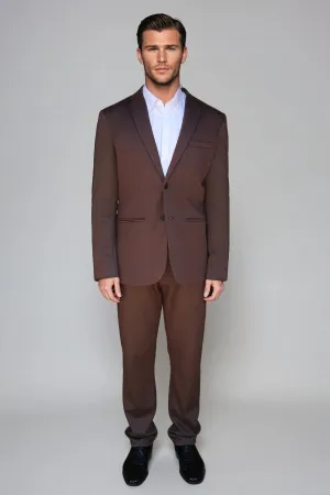 The Original Performance Suit Regular Fit – Dark Brown (V.I.P)