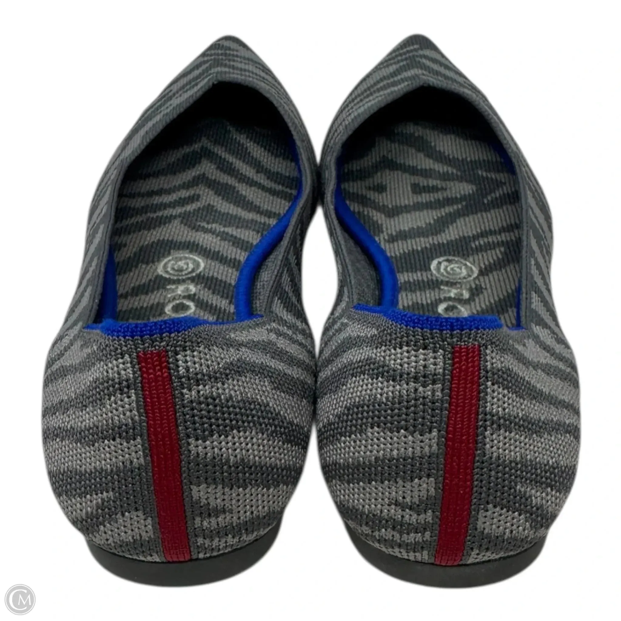 The Point By Rothys In Grey Zebra, Size: 9