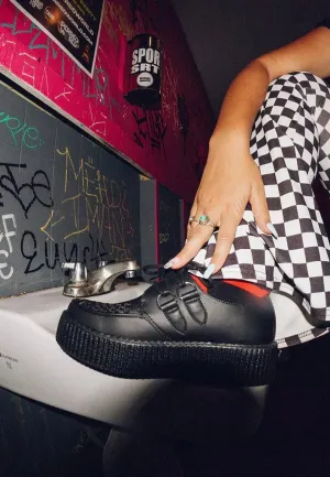 T.U.K. - Viva High Sole Black Vegan - Girl Shoes