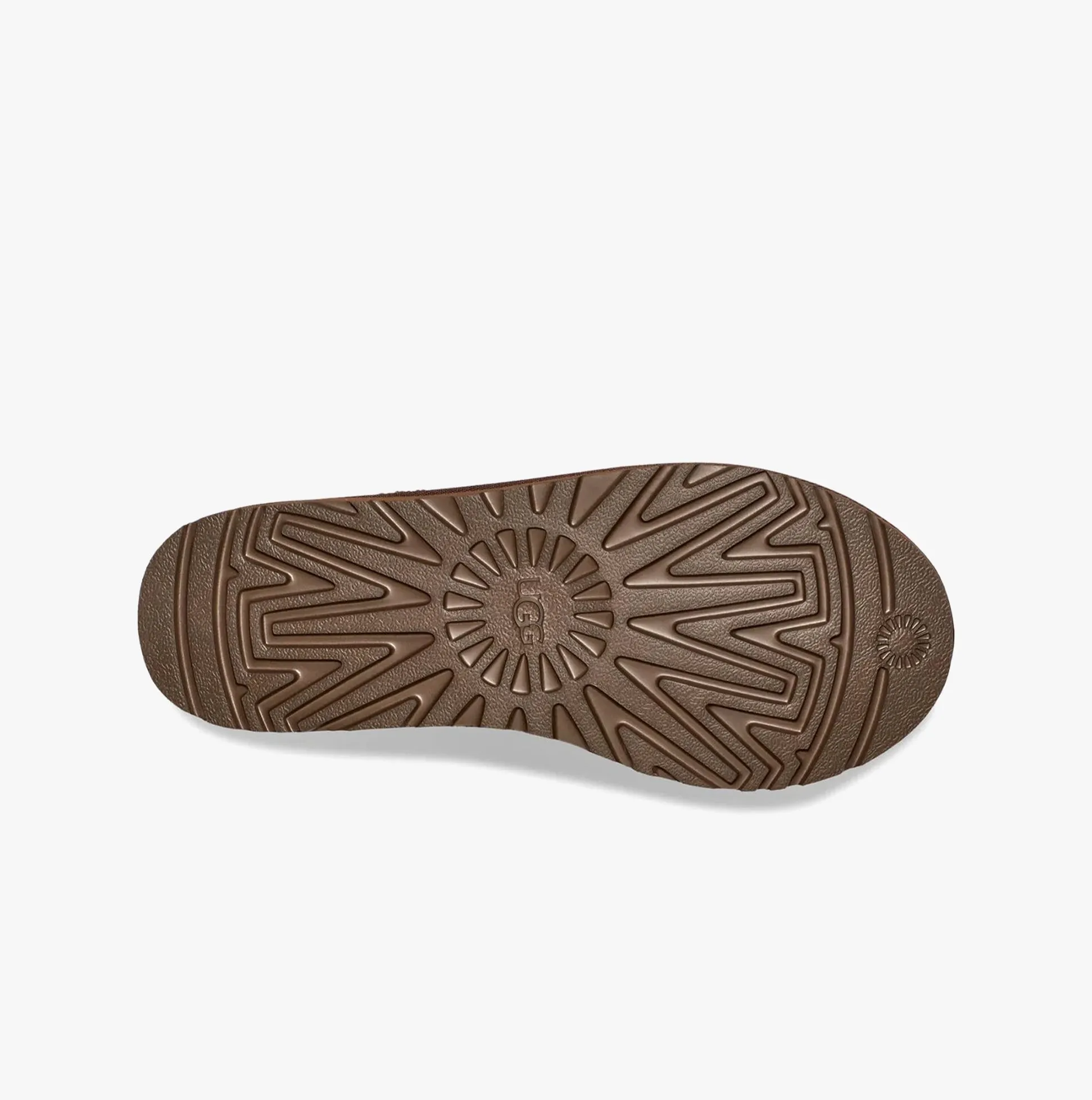 UGG TASMAN LEATHER REGEN Mens Full Slippers Ironwood
