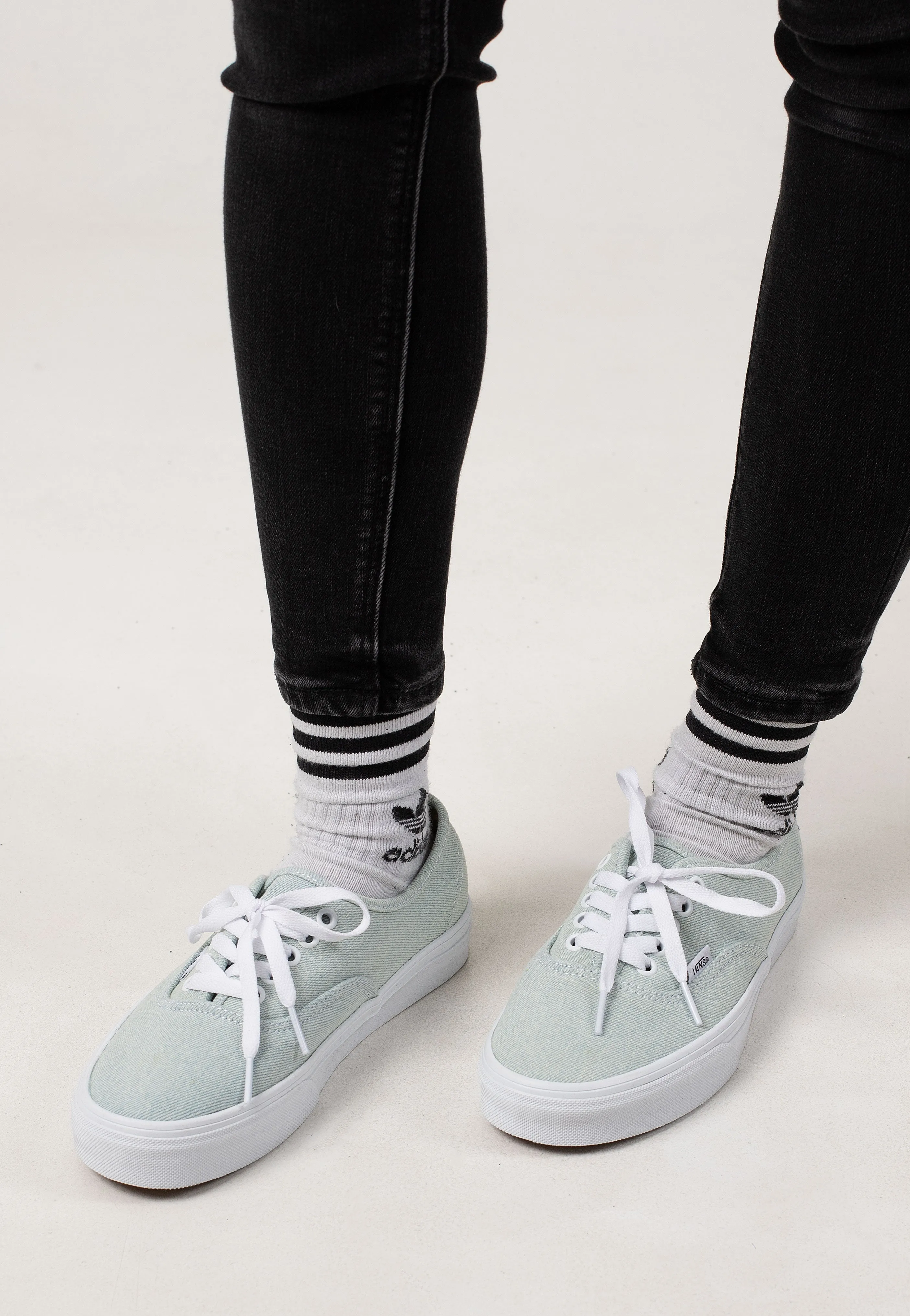 Vans - Authentic Joyful Denim Light Navy - Girl Shoes