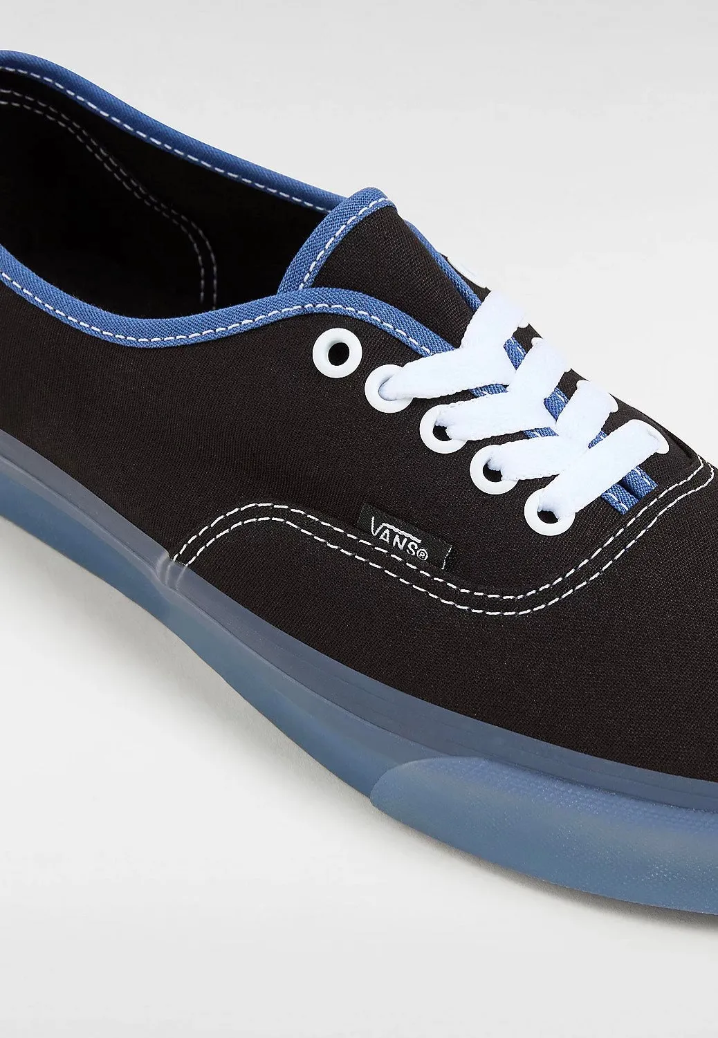 Vans - Authentic Translucent Sidewall Black/Blue - Shoes