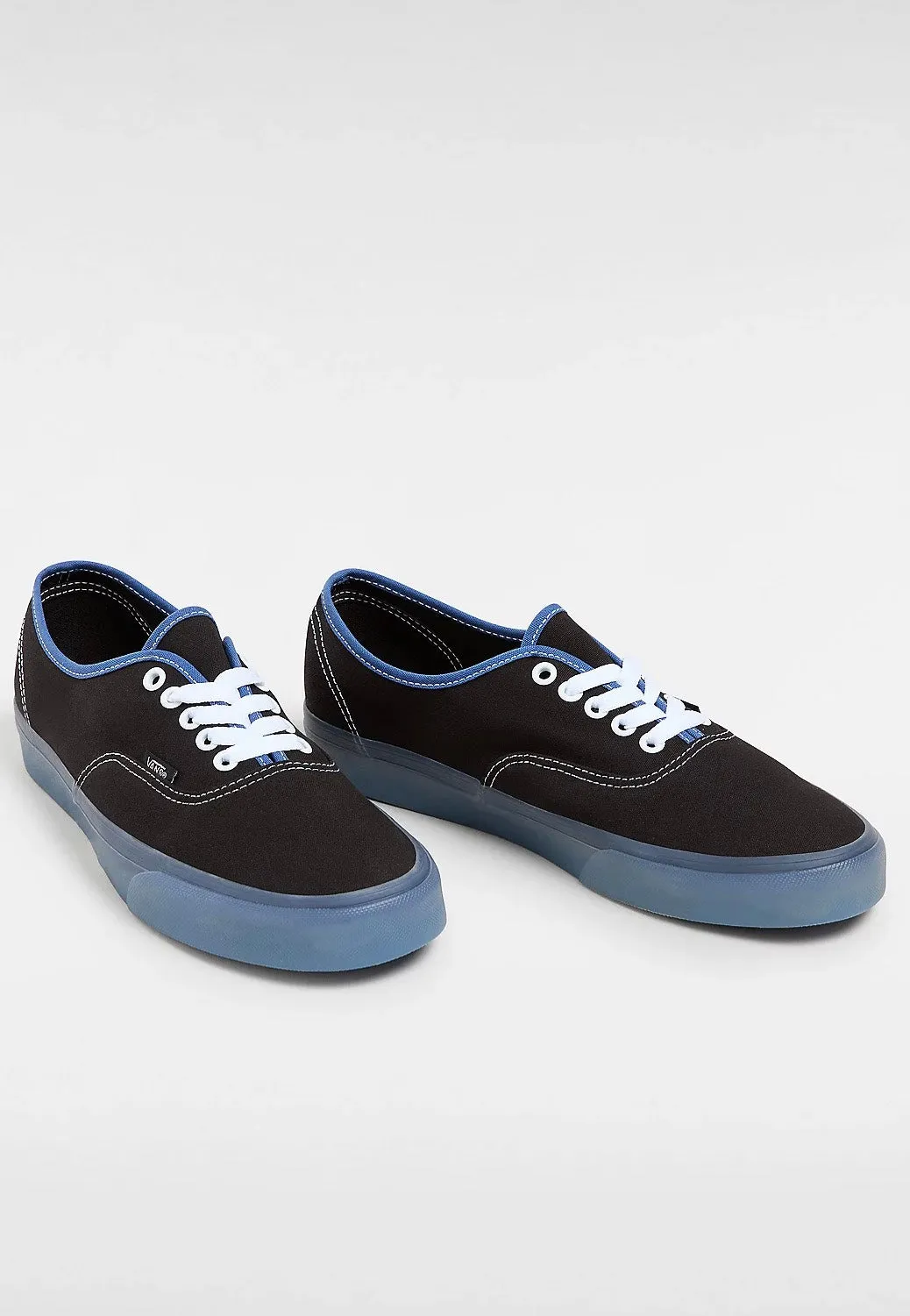 Vans - Authentic Translucent Sidewall Black/Blue - Shoes