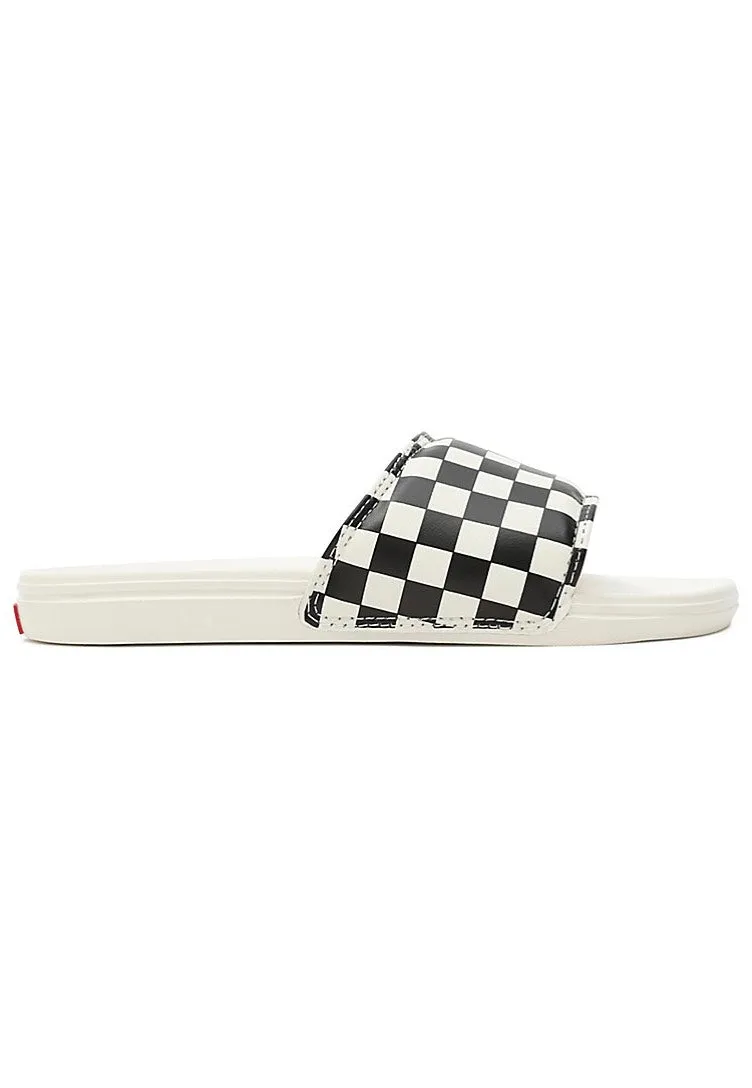 Vans - La Costa Checkerboard Black/Mars - Girl Slides
