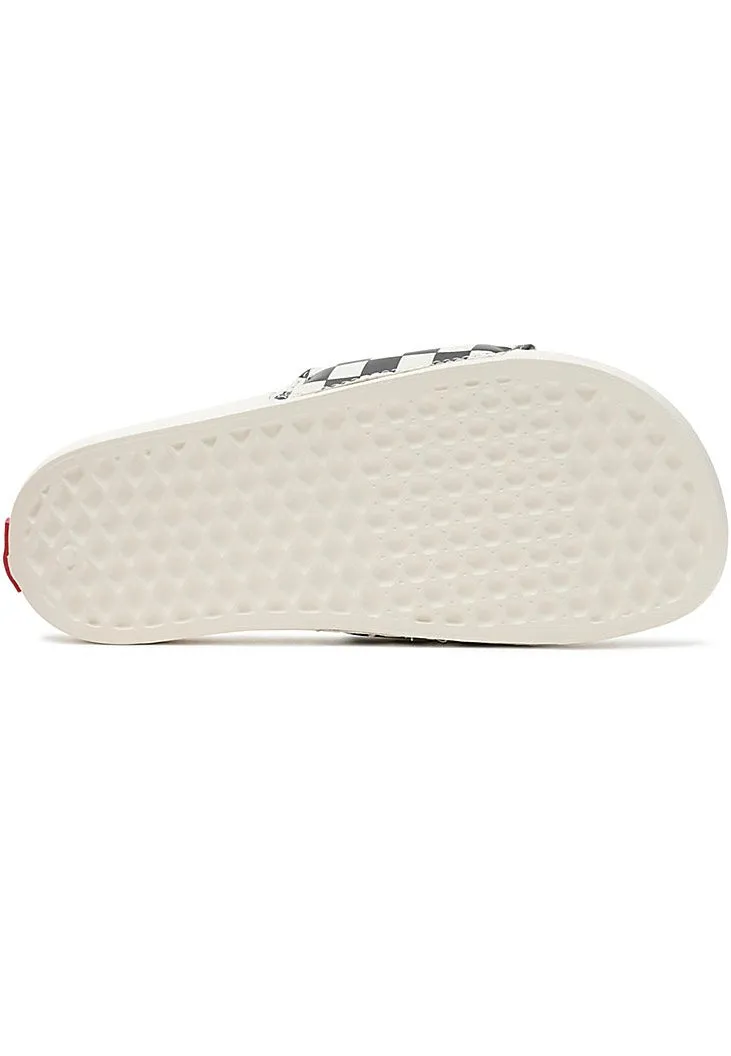 Vans - La Costa Checkerboard Black/Mars - Girl Slides