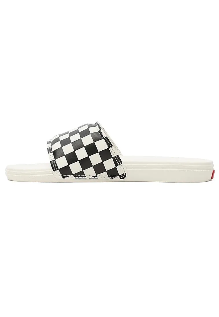Vans - La Costa Checkerboard Black/Mars - Girl Slides