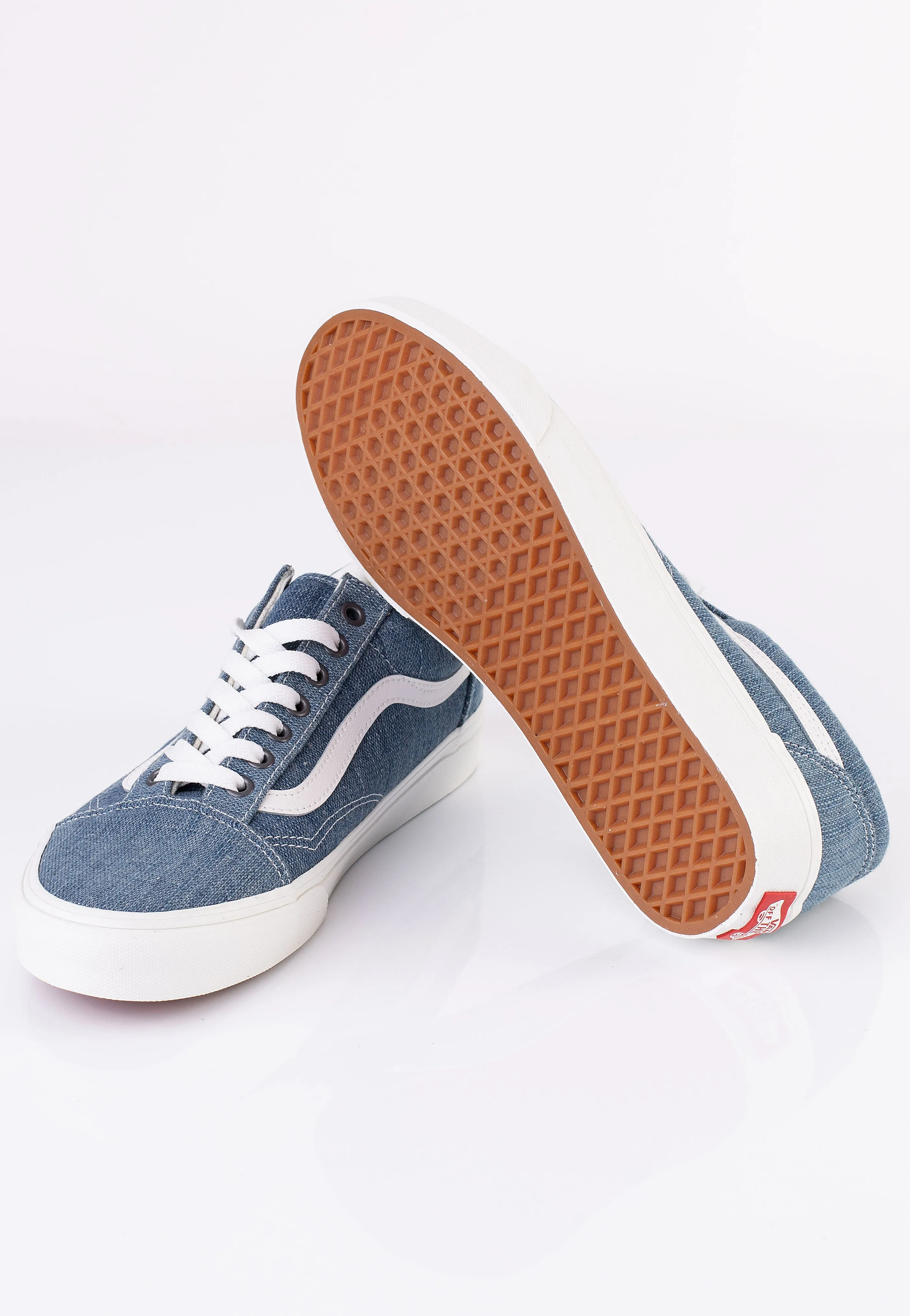 Vans - Old Skool Threaded Denim Blue/White - Shoes