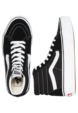 Vans - Sk8 Hi Platform 2.0 Black/True White - Girl Shoes
