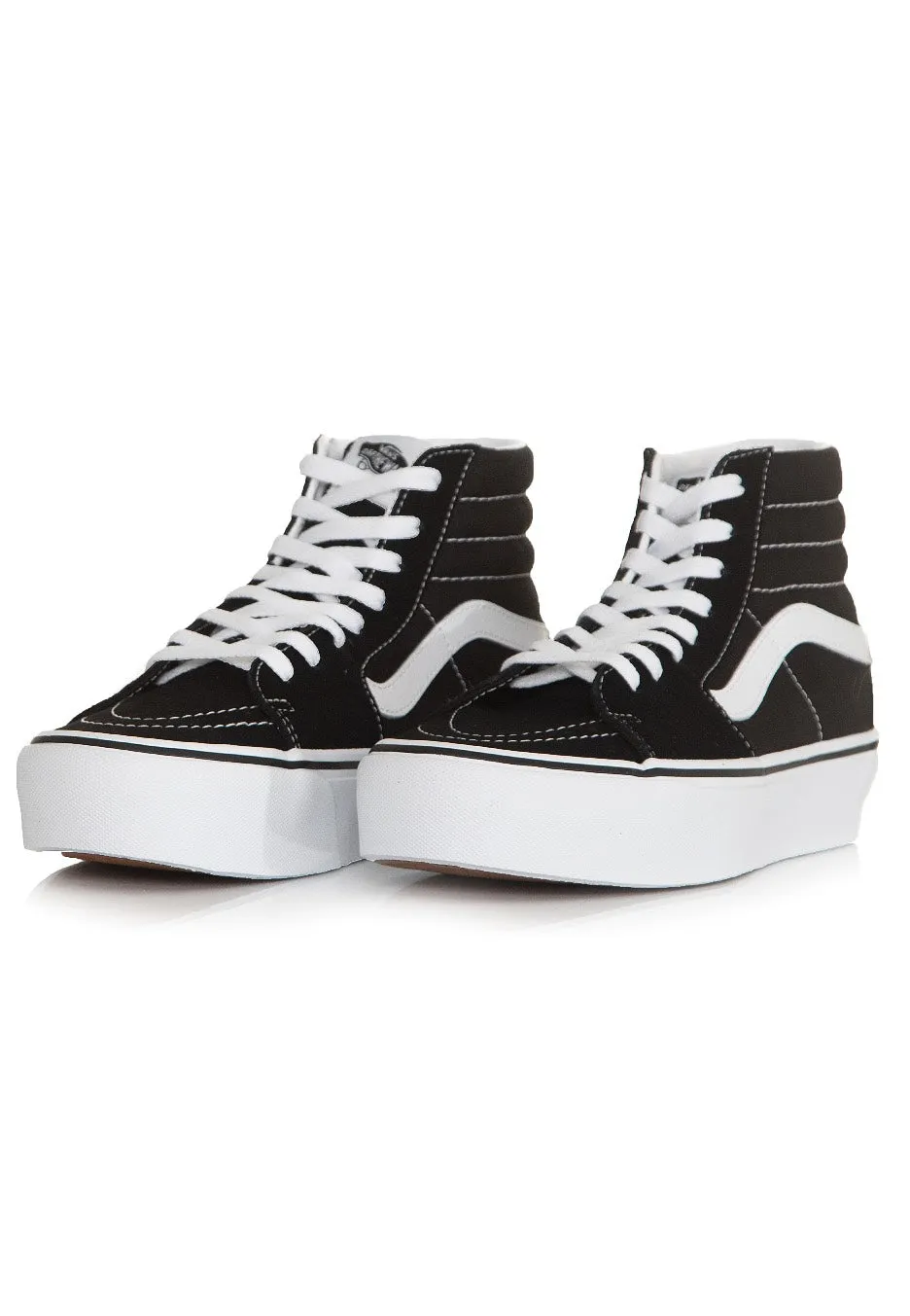 Vans - Sk8 Hi Platform 2.0 Black/True White - Girl Shoes