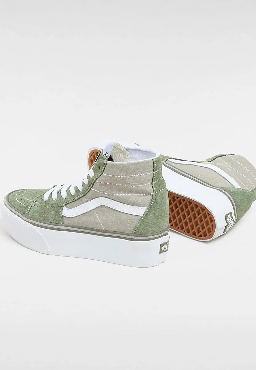 Vans - Sk8-Hi Tapered Stackform Color Block Multi - Girl Shoes