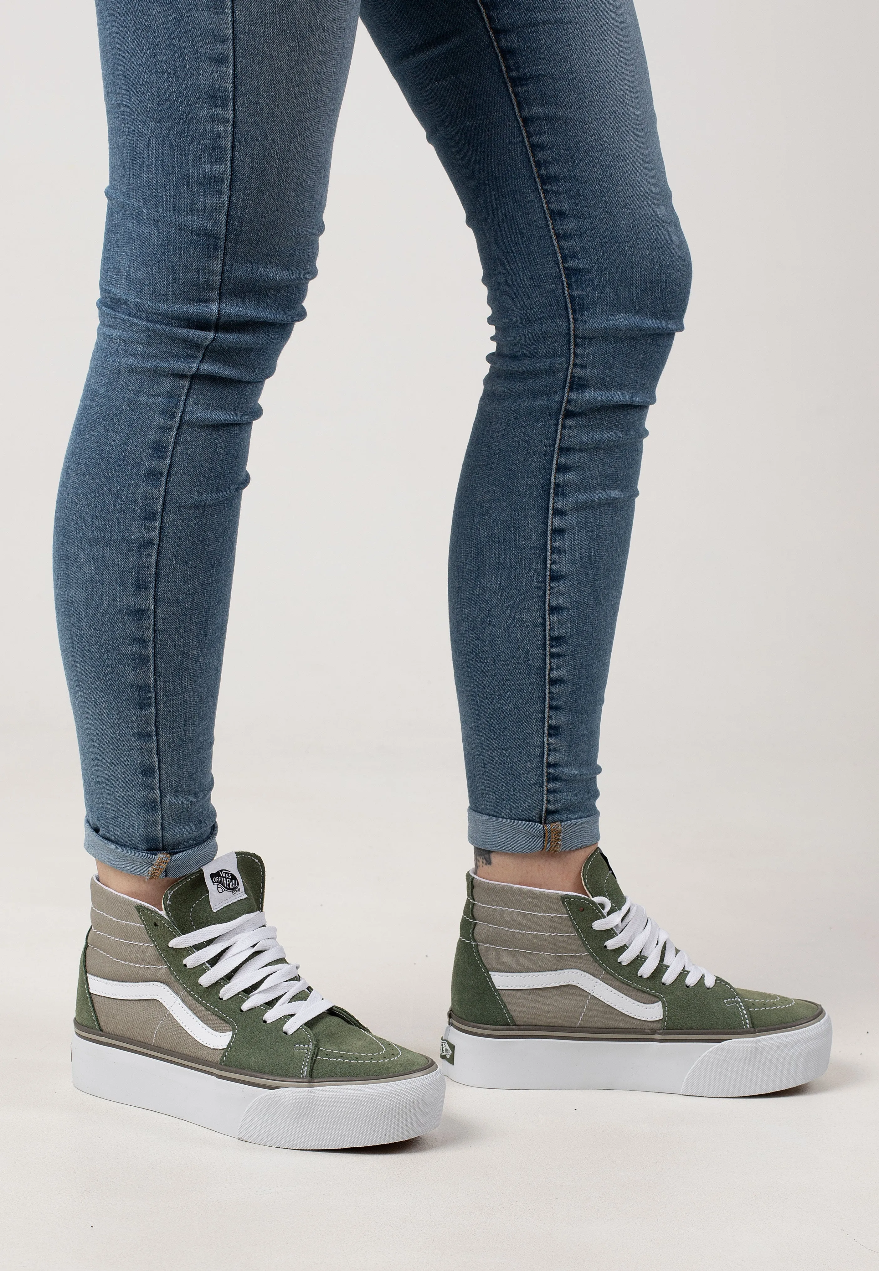 Vans - Sk8-Hi Tapered Stackform Color Block Multi - Girl Shoes