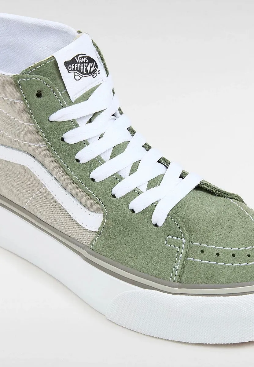 Vans - Sk8-Hi Tapered Stackform Color Block Multi - Girl Shoes