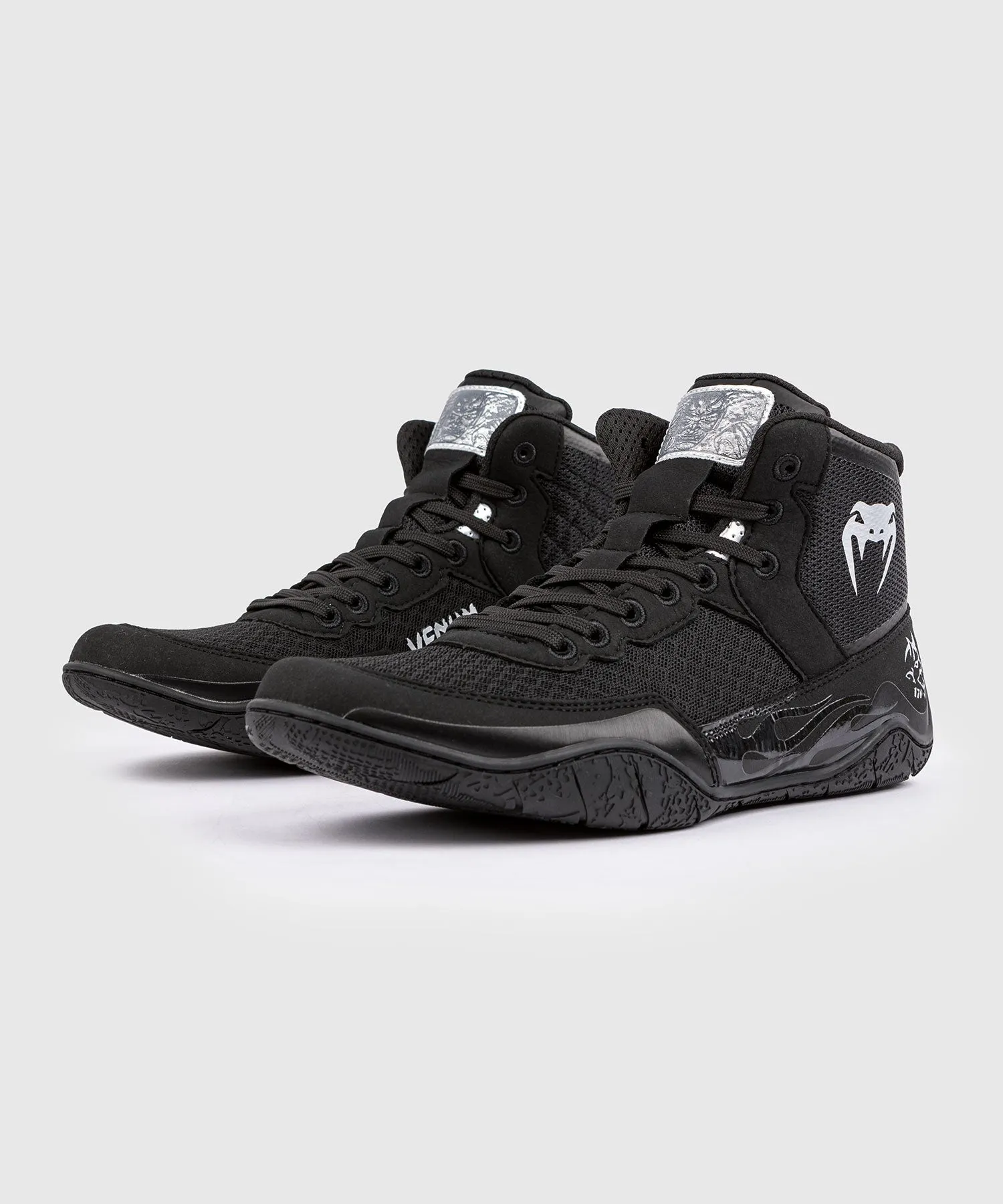 Venum X Dodge Demon 170 Wrestling Shoes - Black