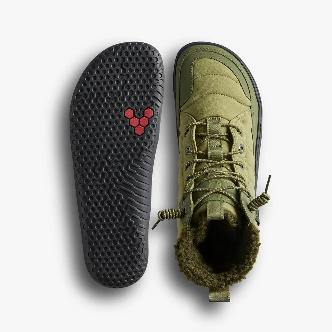 Vivobarefoot Gobi Hiber Womens  Olive Green