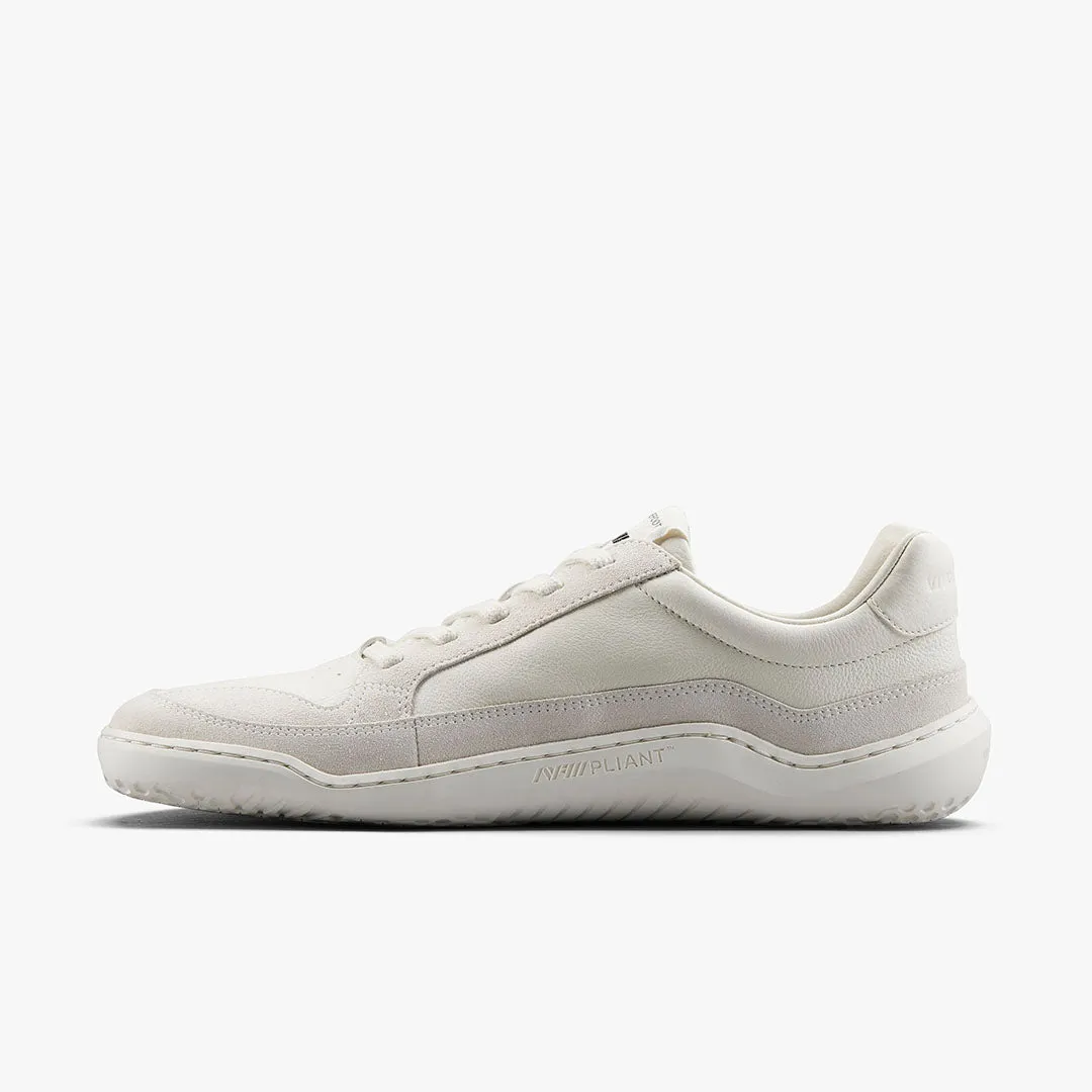 Vivobarefoot Gobi II Sneaker Premium Leather Womens  Limestone (Vaporous Grey)