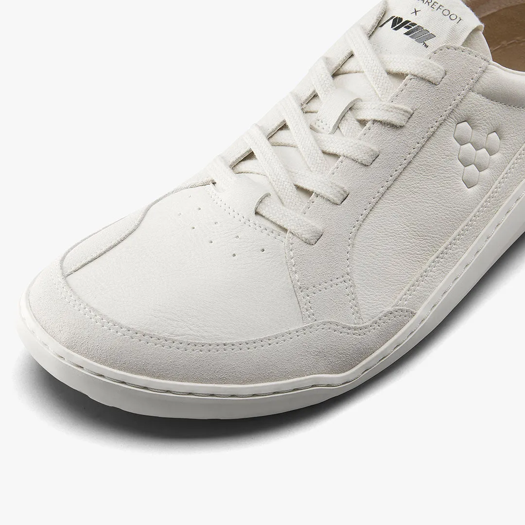 Vivobarefoot Gobi II Sneaker Premium Leather Womens  Limestone (Vaporous Grey)