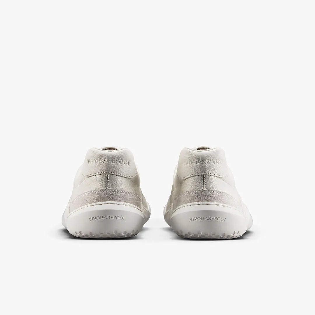 Vivobarefoot Gobi II Sneaker Premium Leather Womens  Limestone (Vaporous Grey)