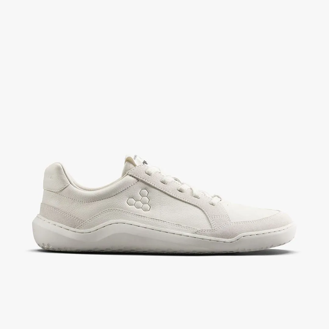 Vivobarefoot Gobi II Sneaker Premium Leather Womens  Limestone (Vaporous Grey)