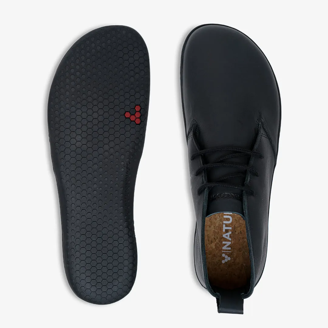 Vivobarefoot Gobi III Mens  Black Leather