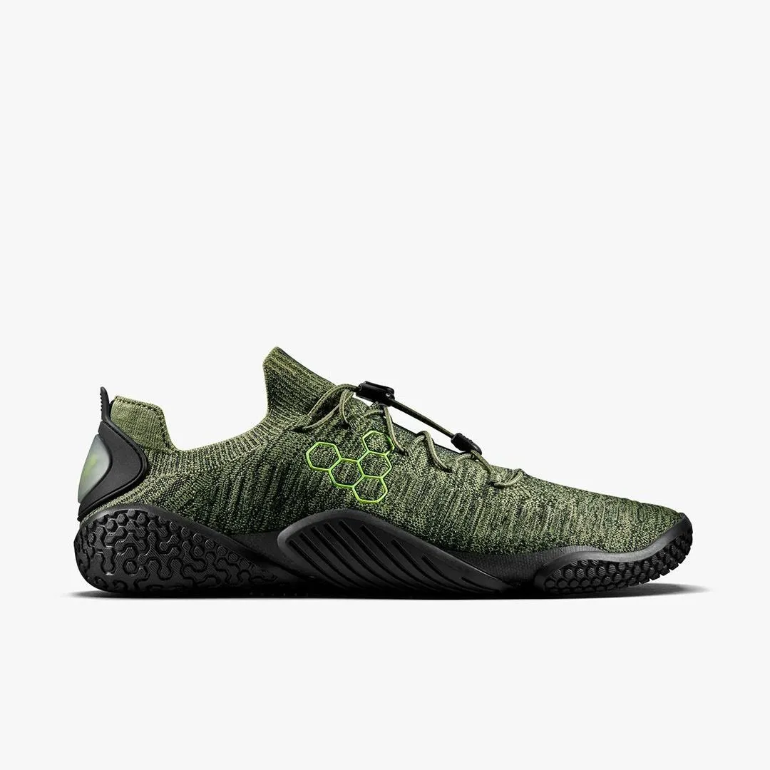 Vivobarefoot Motus Flex Womens  Forest Green / Acid Lime
