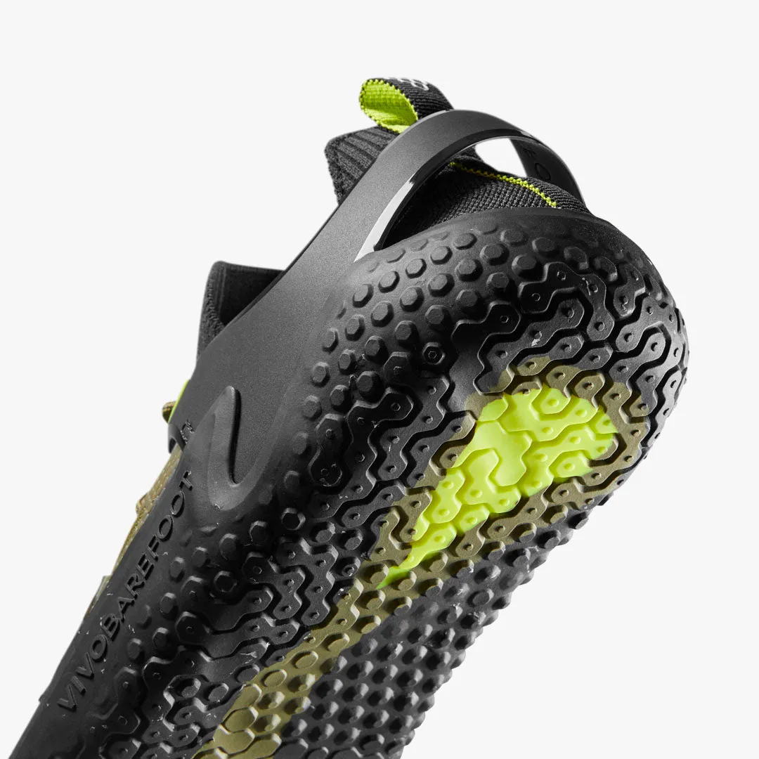 Vivobarefoot Motus Strength Womens  Forest Green / Acid Lime