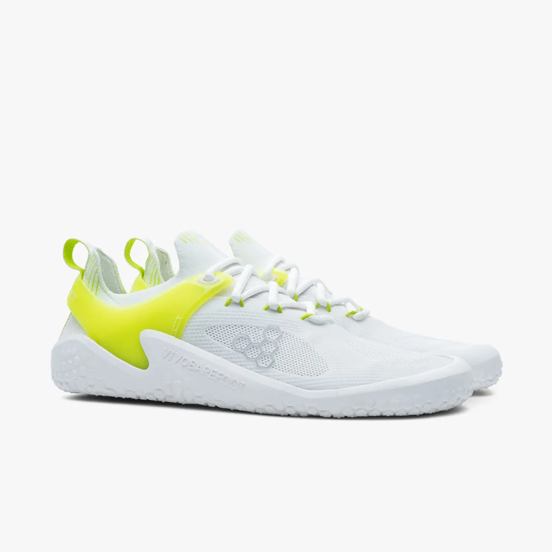 Vivobarefoot Motus Strength Womens  White / Acid Lime