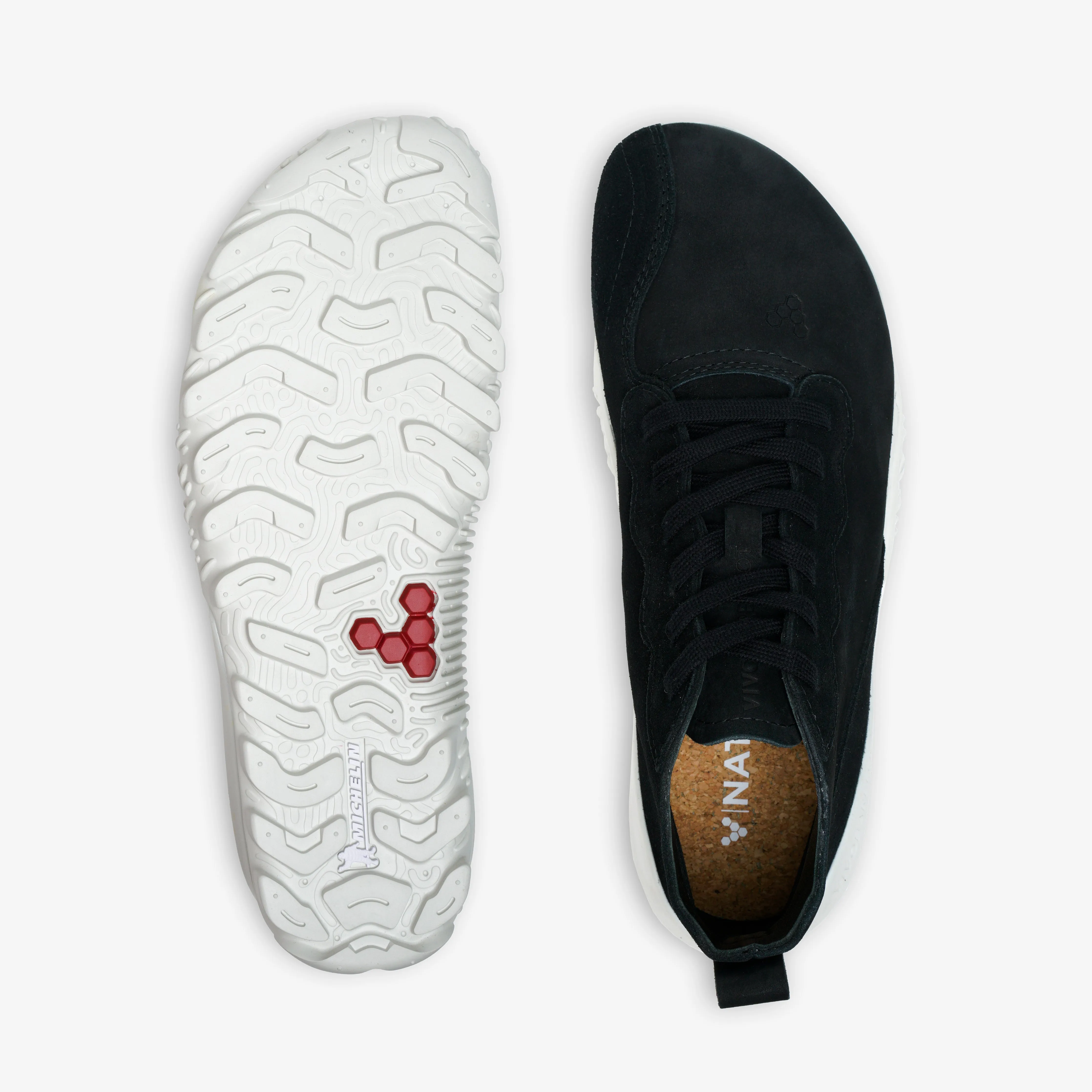 Vivobarefoot Novus Mid Mens  Obsidian