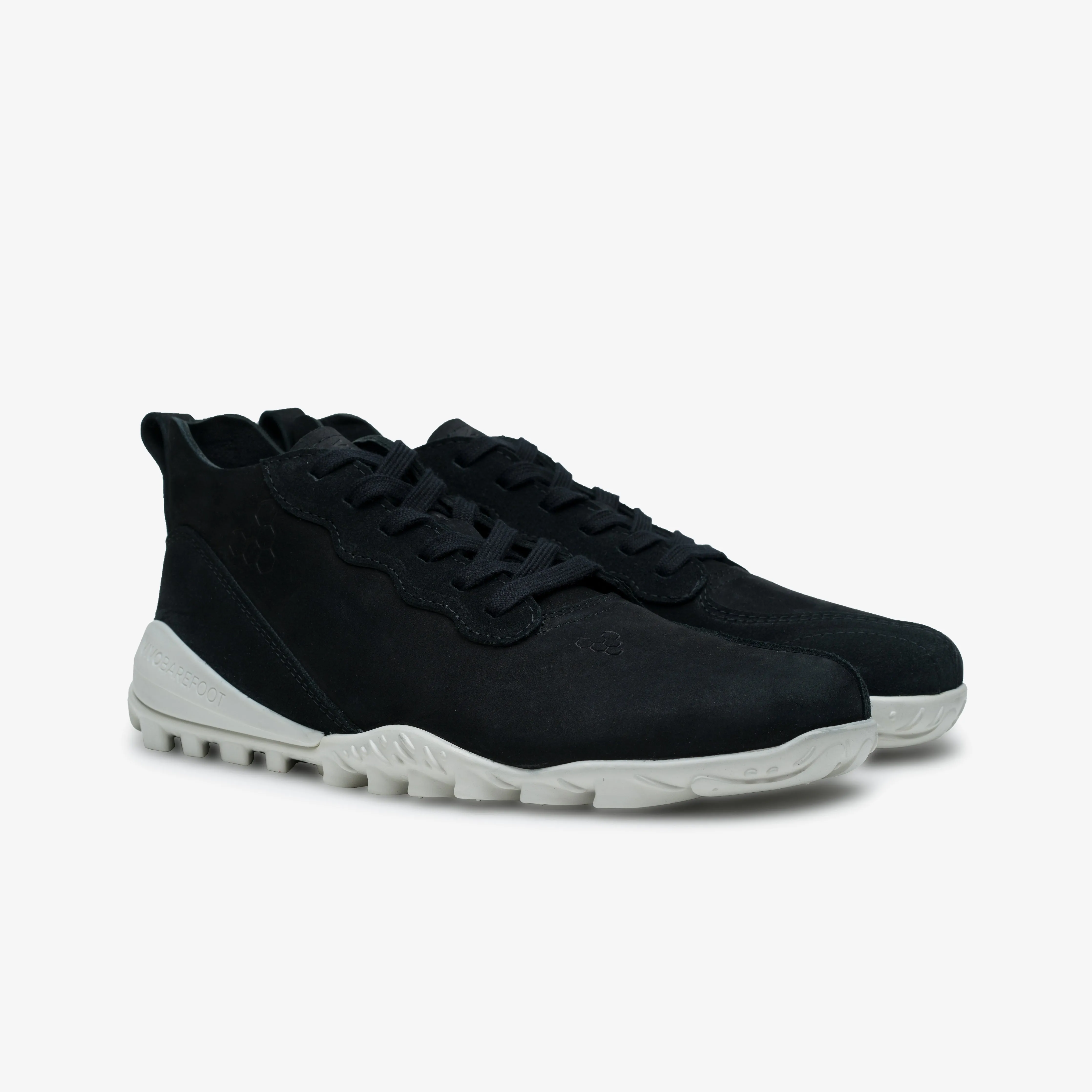 Vivobarefoot Novus Mid Mens  Obsidian