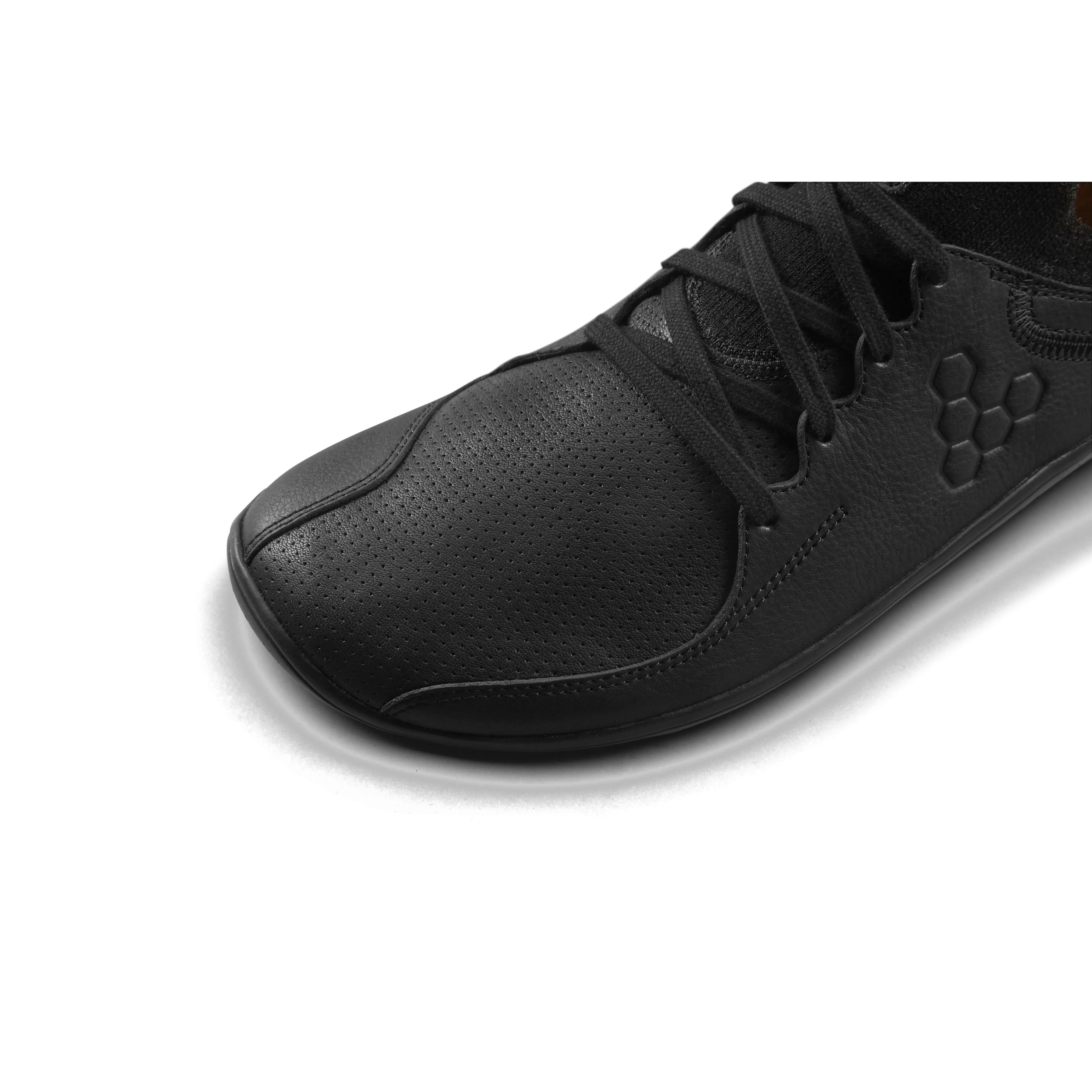 Vivobarefoot Primus Asana Leather Mens  Obsidian