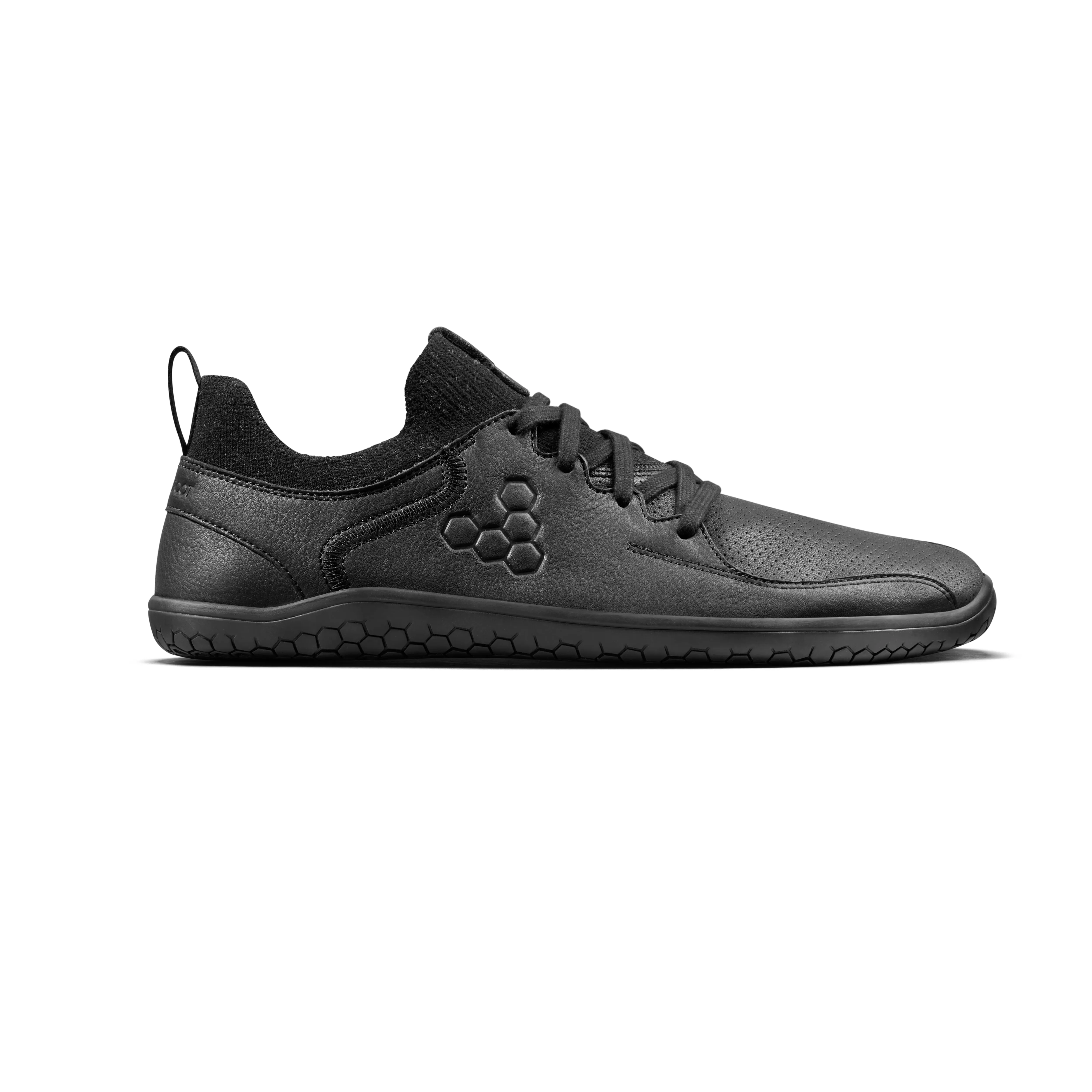 Vivobarefoot Primus Asana Leather Mens  Obsidian