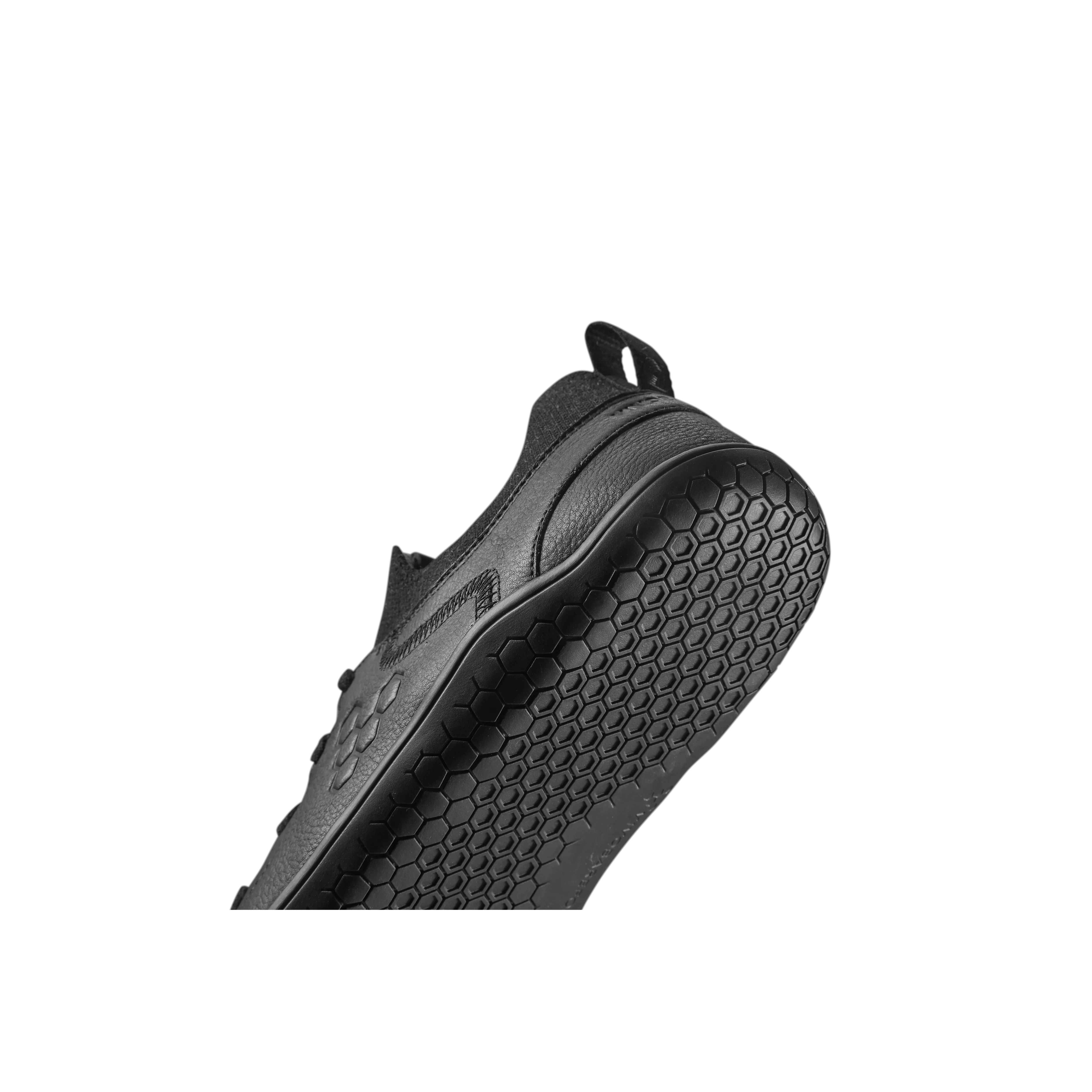 Vivobarefoot Primus Asana Leather Mens  Obsidian