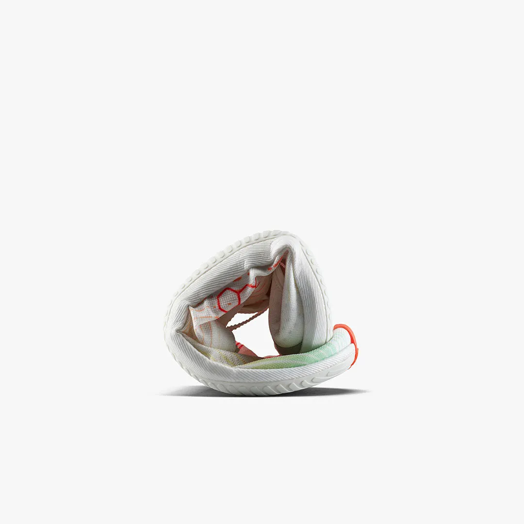 Vivobarefoot Primus Flow Mens  Bright White/Neon Orange