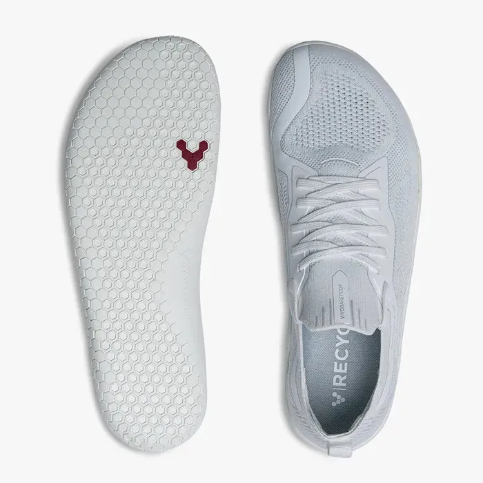 Vivobarefoot Primus Lite Knit Womens  Bright White