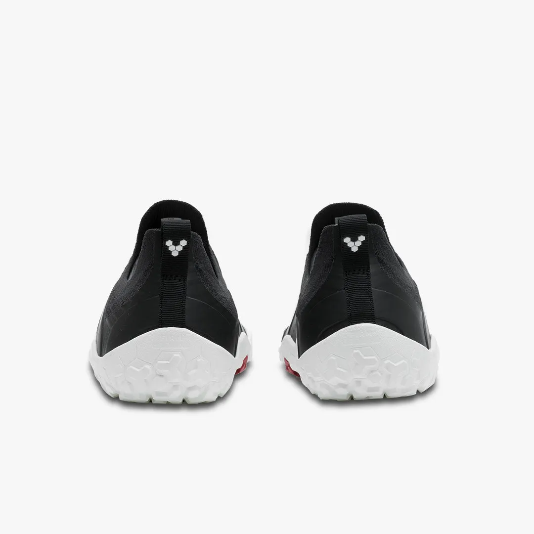 Vivobarefoot Primus Trail Knit FG Mens  Obsidian/White