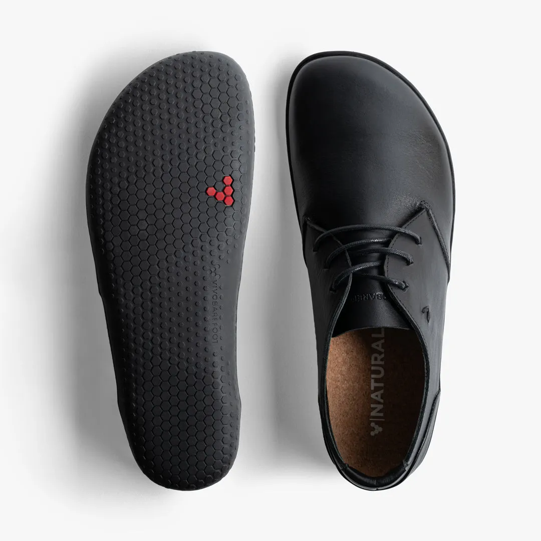 Vivobarefoot Ra III Lux Mens  Obsidian
