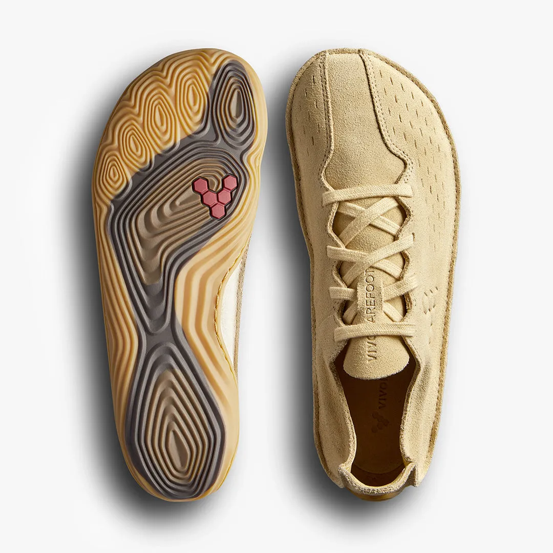 Vivobarefoot Sensus Mens  Suede Beige