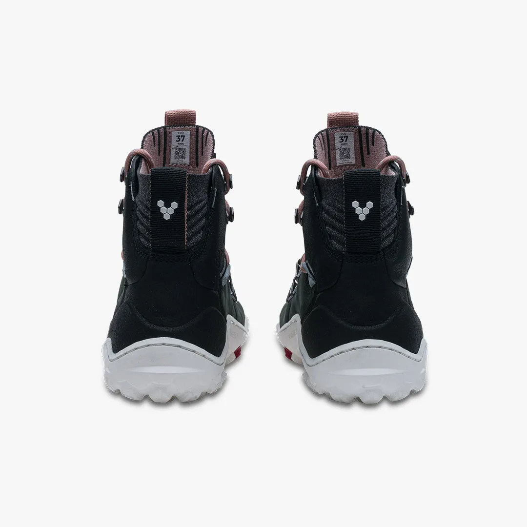 Vivobarefoot Tracker Decon FG2 Womens  Obsidian / Misty Rose