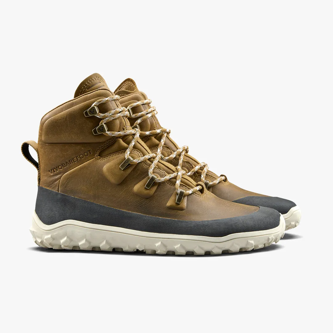 Vivobarefoot Tracker Leather AT Mens  Tan