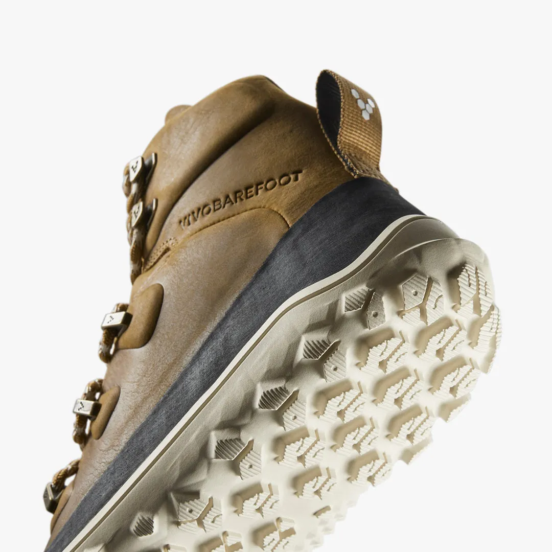Vivobarefoot Tracker Leather AT Mens  Tan