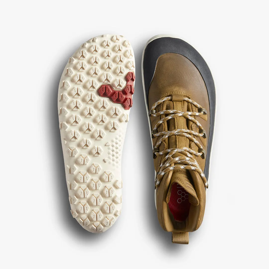 Vivobarefoot Tracker Leather AT Mens  Tan