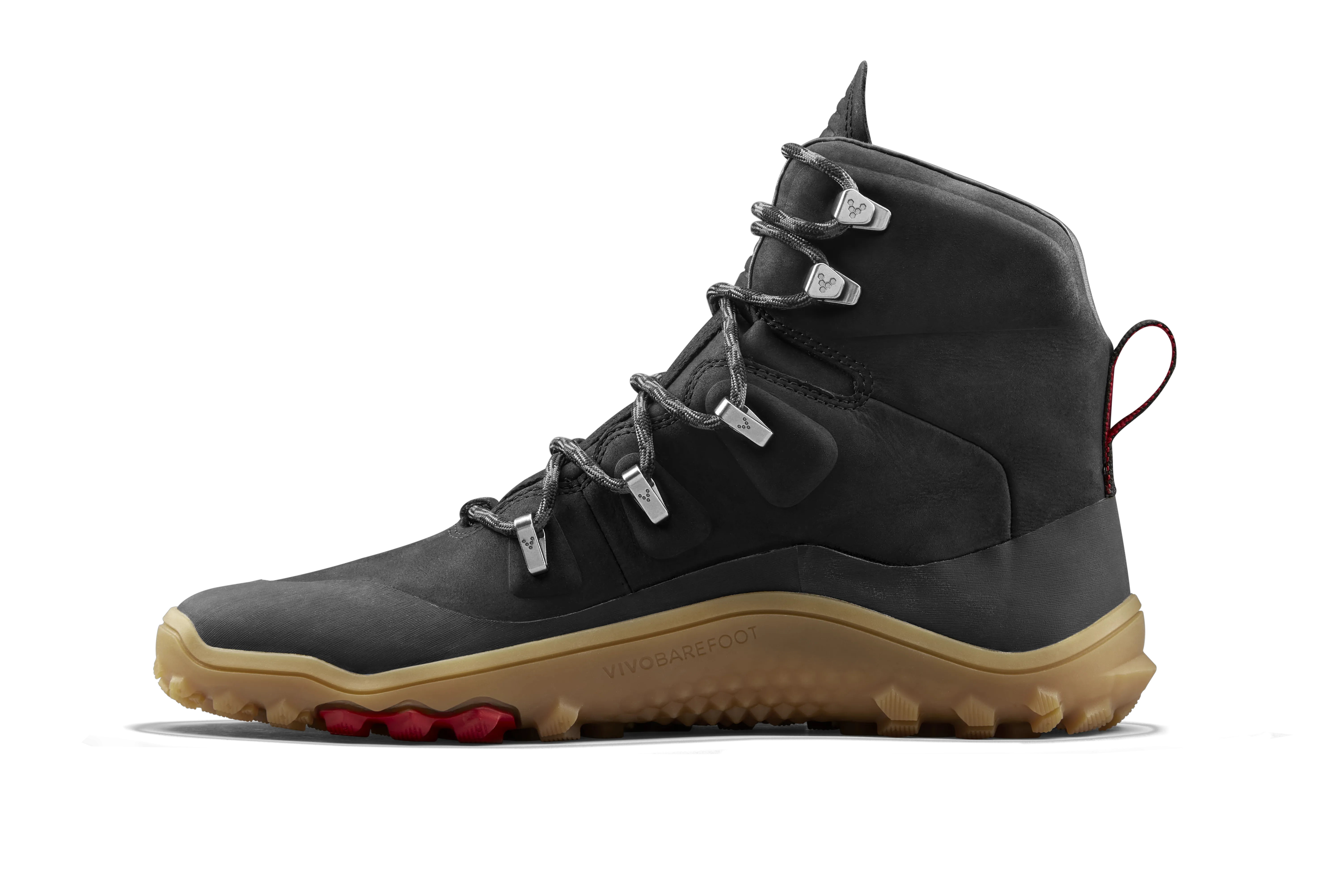 Vivobarefoot Tracker Leather AT Womens  Obsidian