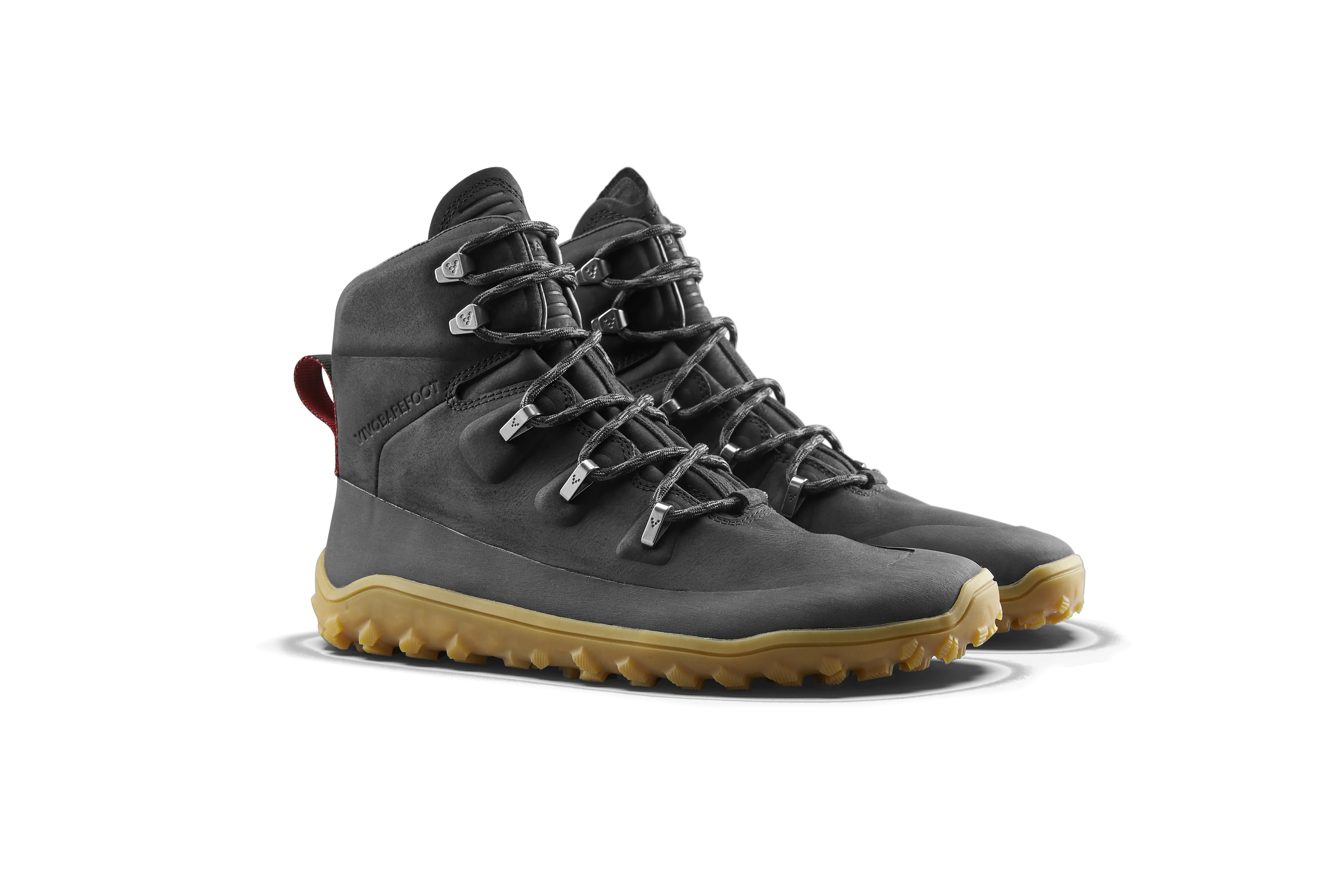Vivobarefoot Tracker Leather AT Womens  Obsidian