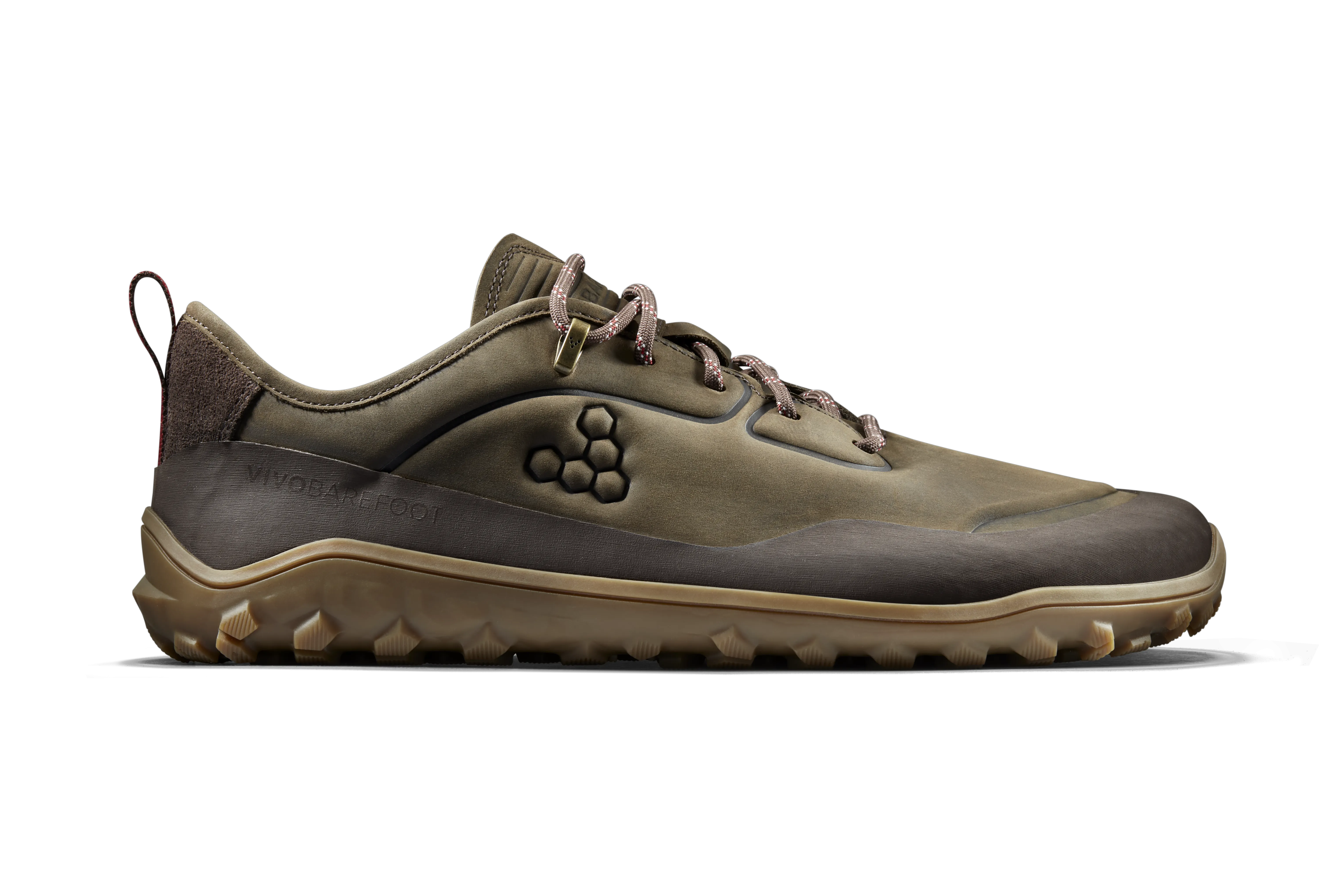 Vivobarefoot Tracker Leather Low Mens  Bracken