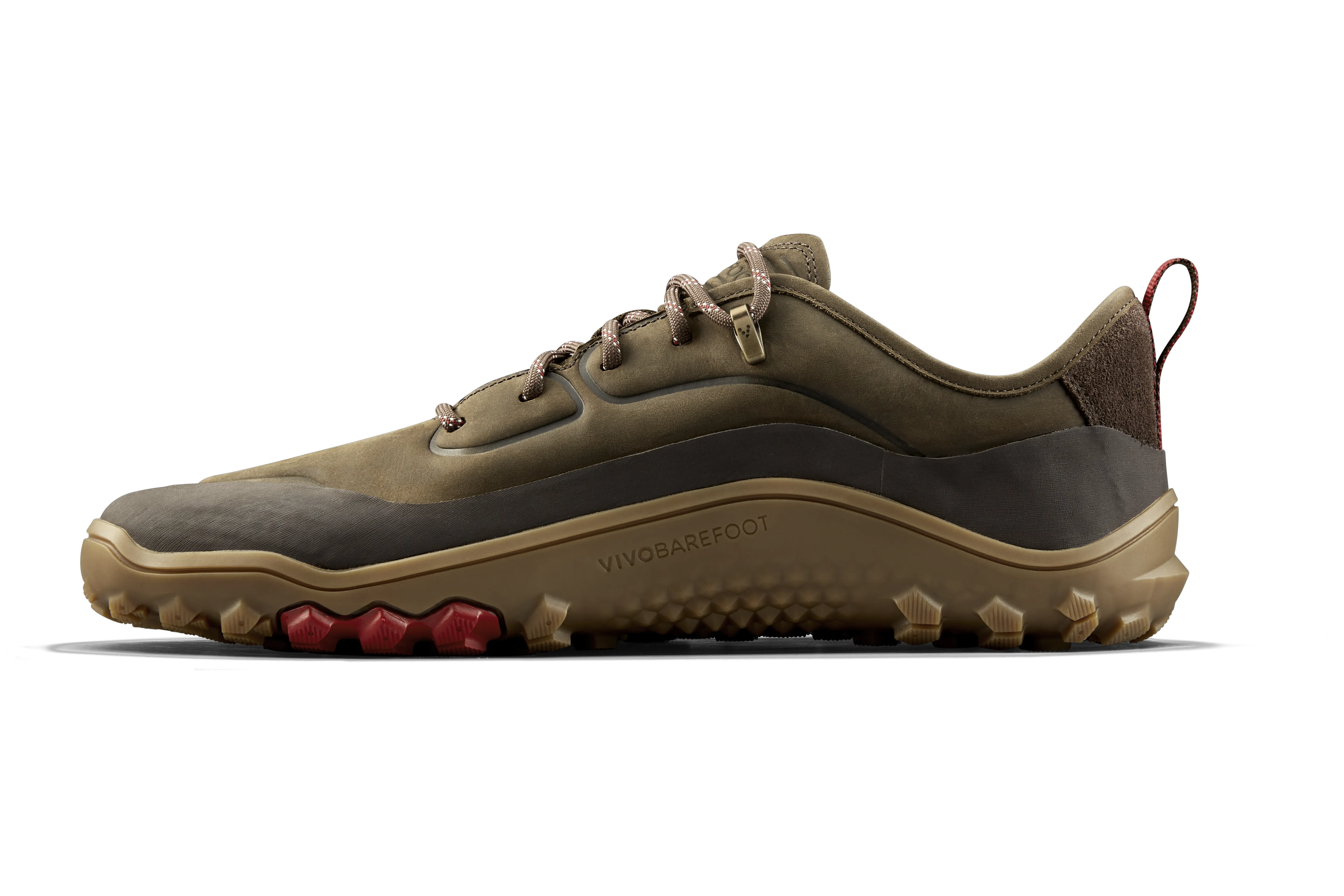 Vivobarefoot Tracker Leather Low Mens  Bracken