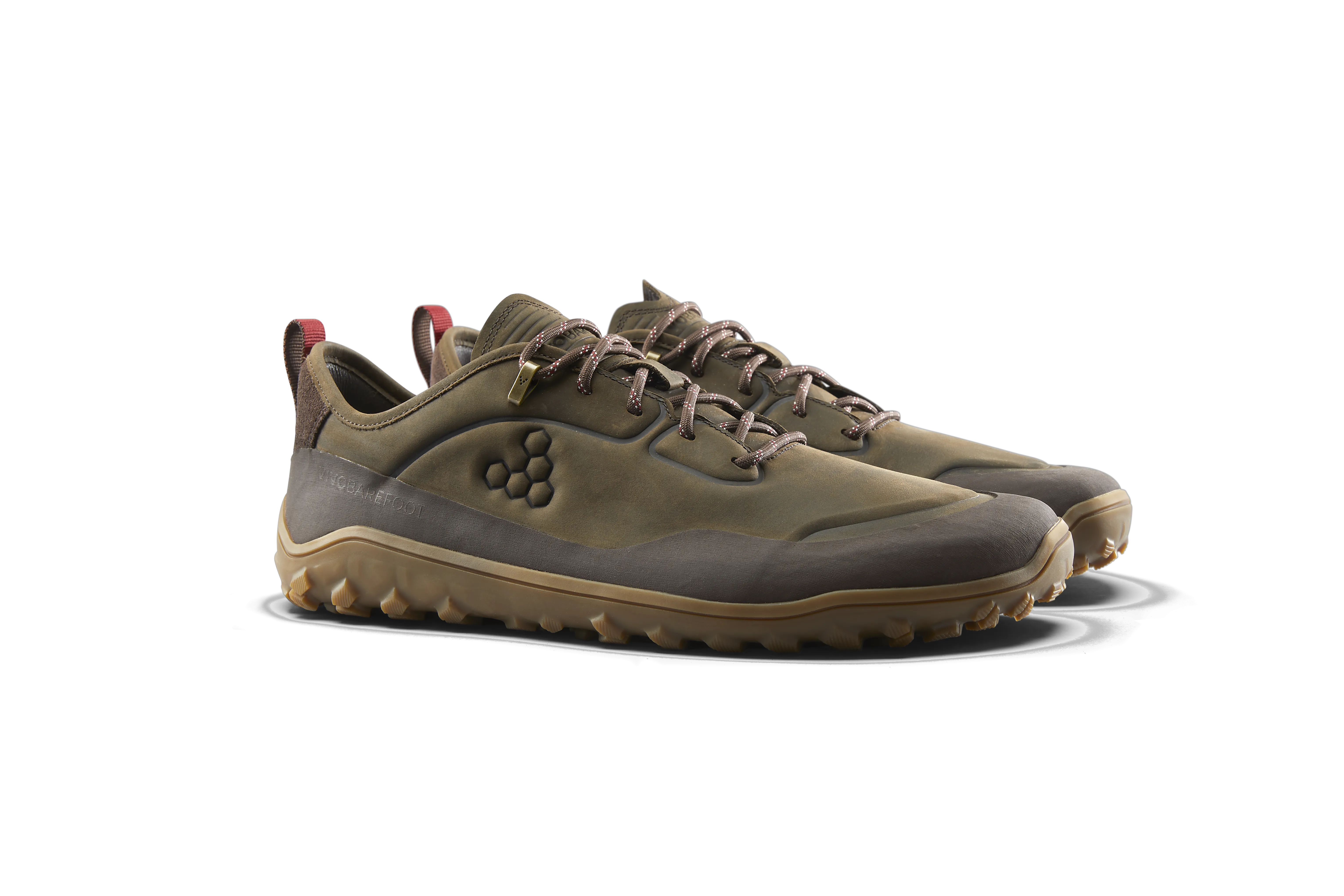 Vivobarefoot Tracker Leather Low Mens  Bracken