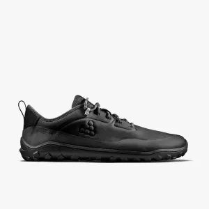 Vivobarefoot Tracker Leather Low Womens  Obsidian