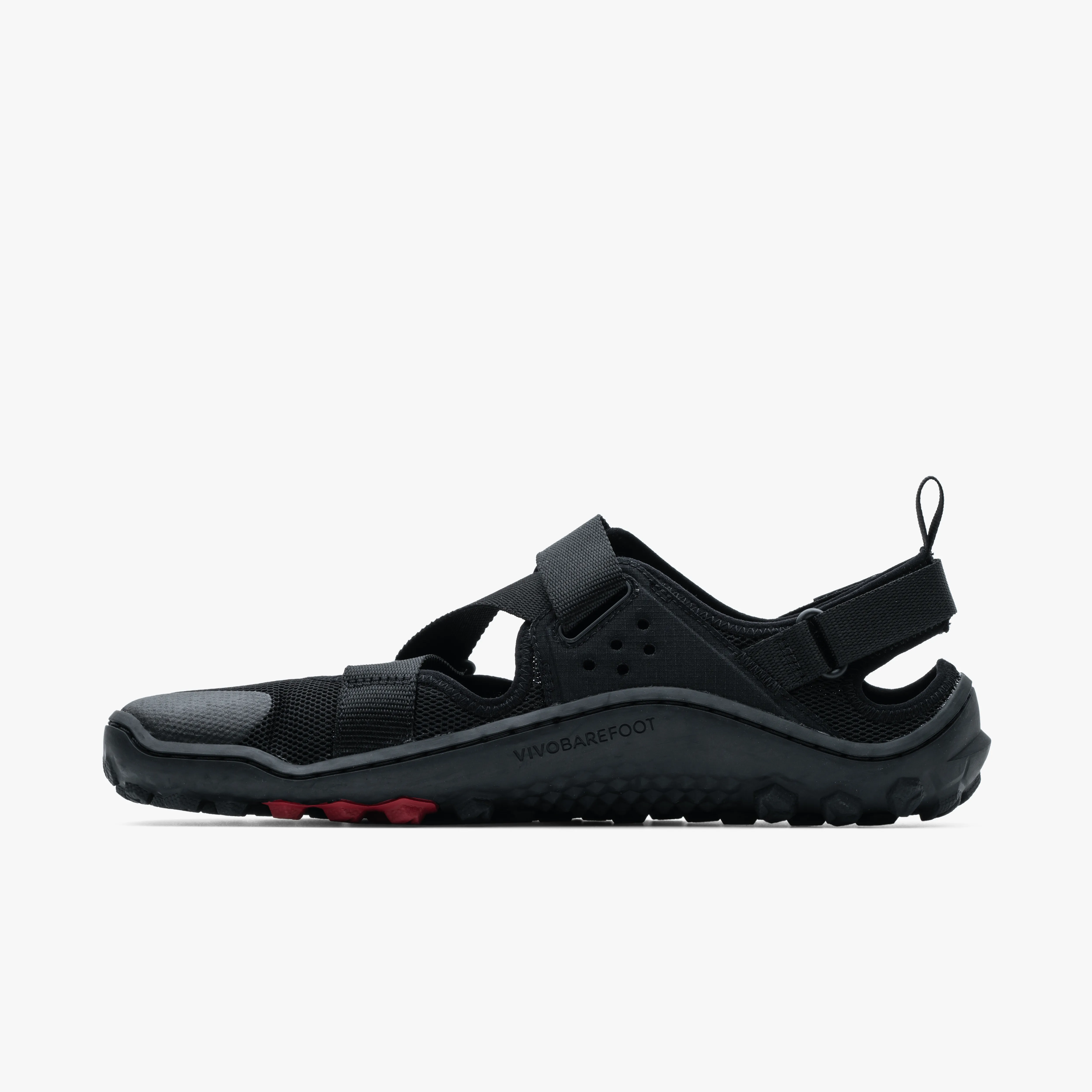 Vivobarefoot Tracker Sandal Mens  Obsidian